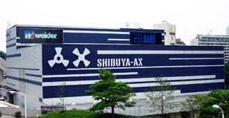 Shibuya-AX Live House in Tokyo