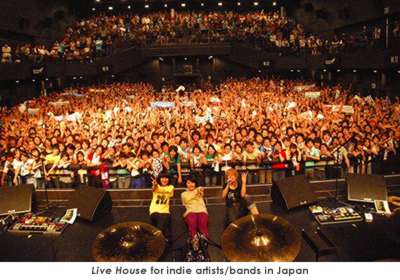 japan music live japanese houses tokyo promoting venues